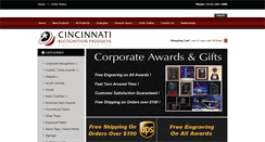 Desktop Screenshot of cincyawards.com